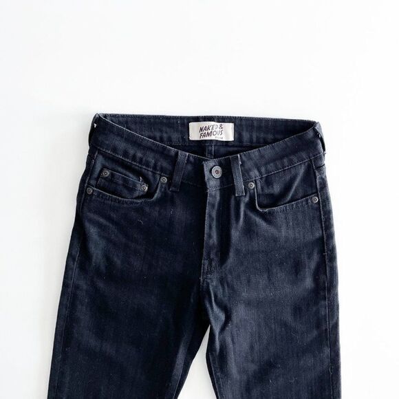 Naked & Famous Denim / Black power stretch / The Skinny 033011 / Size 25 - Picture 2 of 9